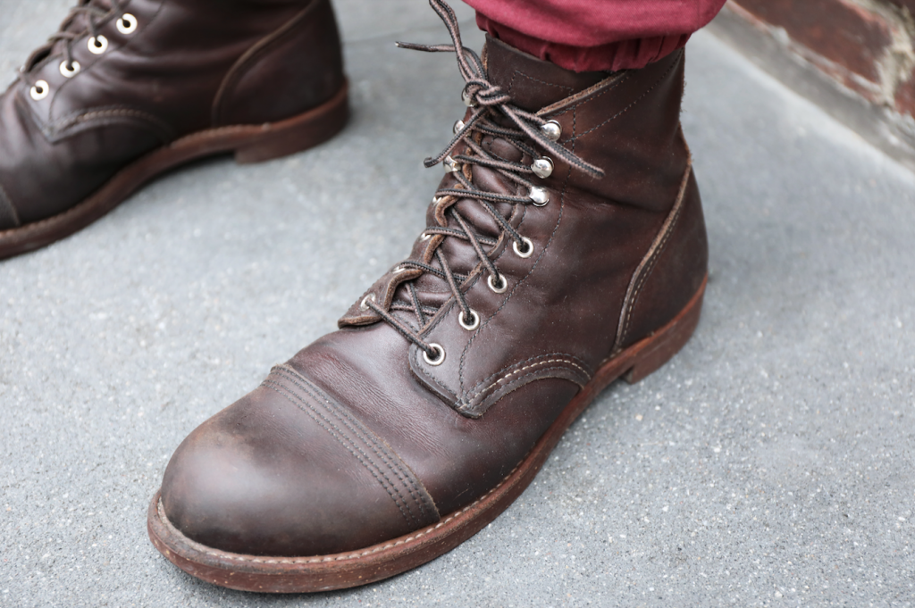Red Wing Iron Ranger finish