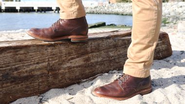 Allen Edmonds Higgins Mill beach
