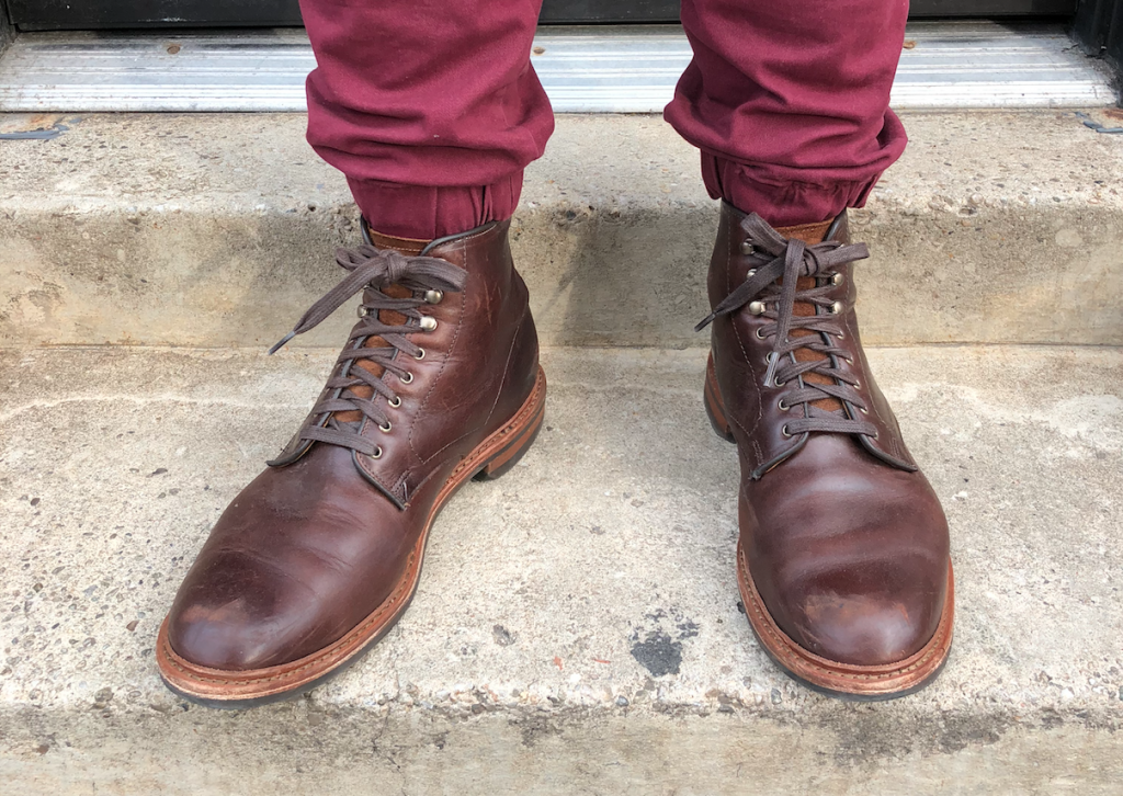 Allen Edmonds Higgins Mill steps