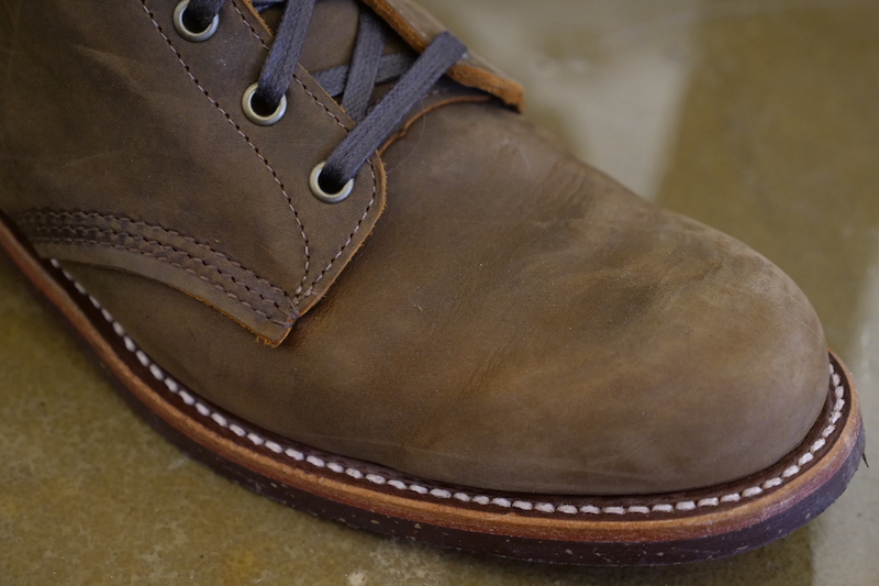 Chippewa Service Boot toe cap