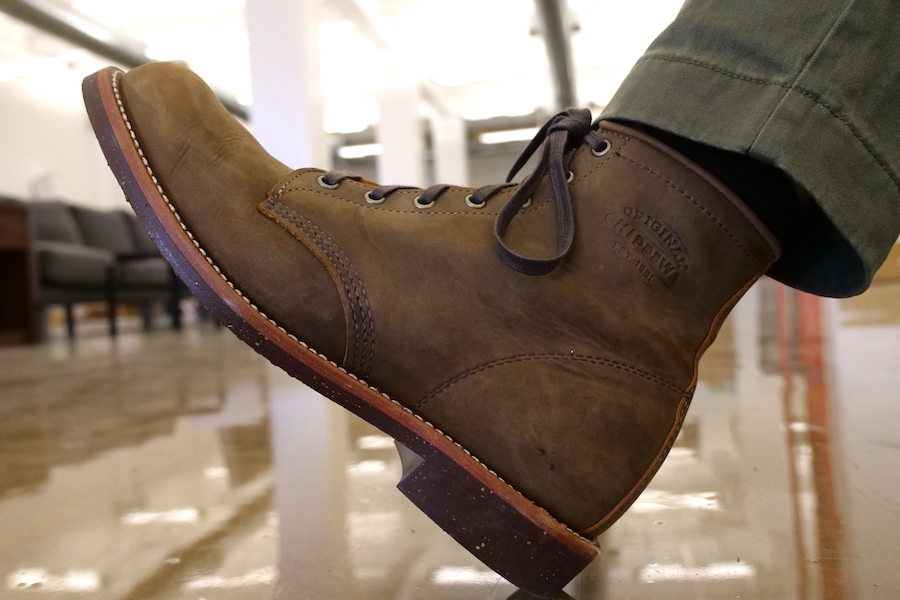 Chippewa Service boot diagonal