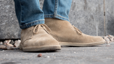 Clarks desert boot featured real