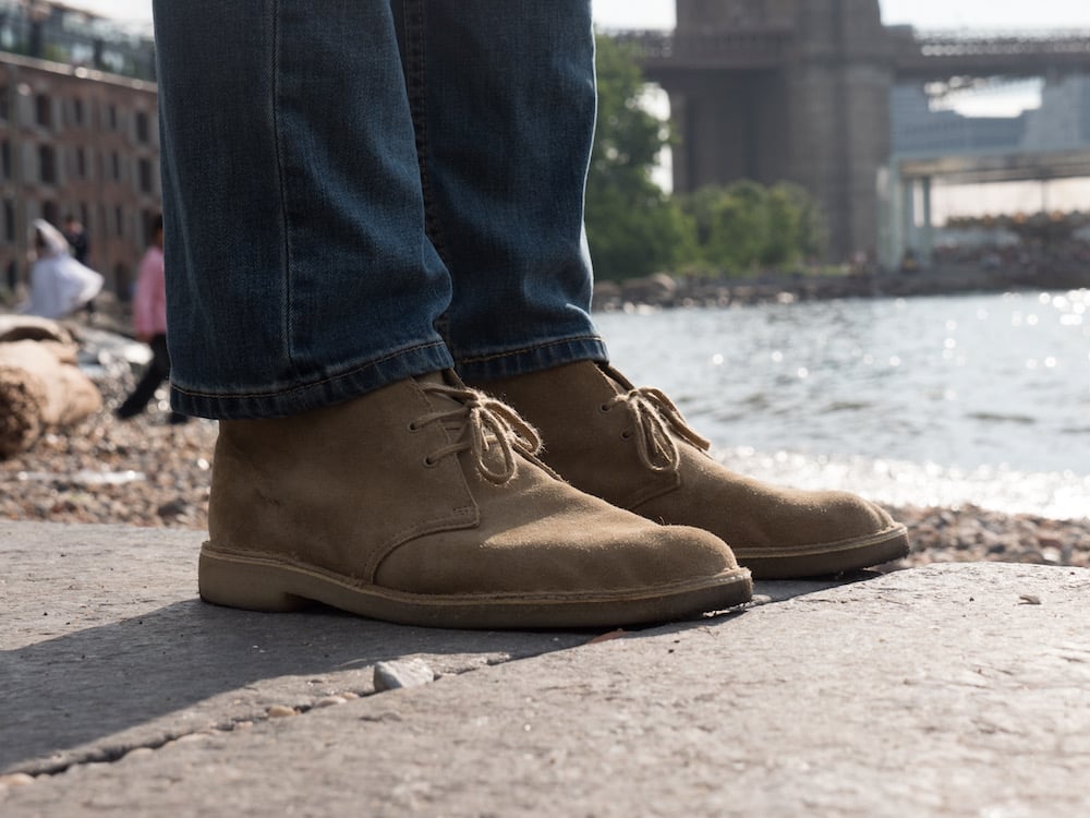 Clarks desert boot shadow