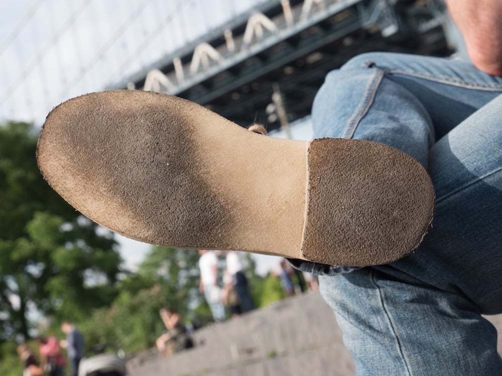 Clarks desert boot sole