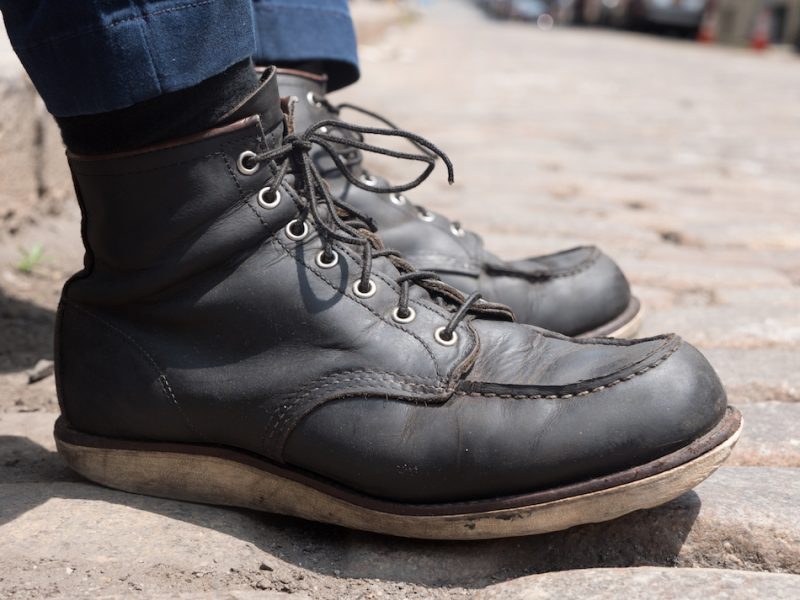 Red Wing moc toe featured