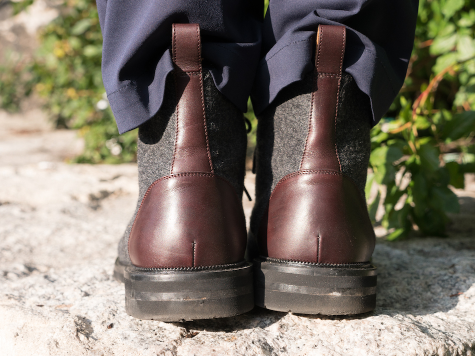 Taft Jack boot rear view