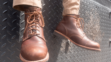 Thorogood 1892 boots dangling