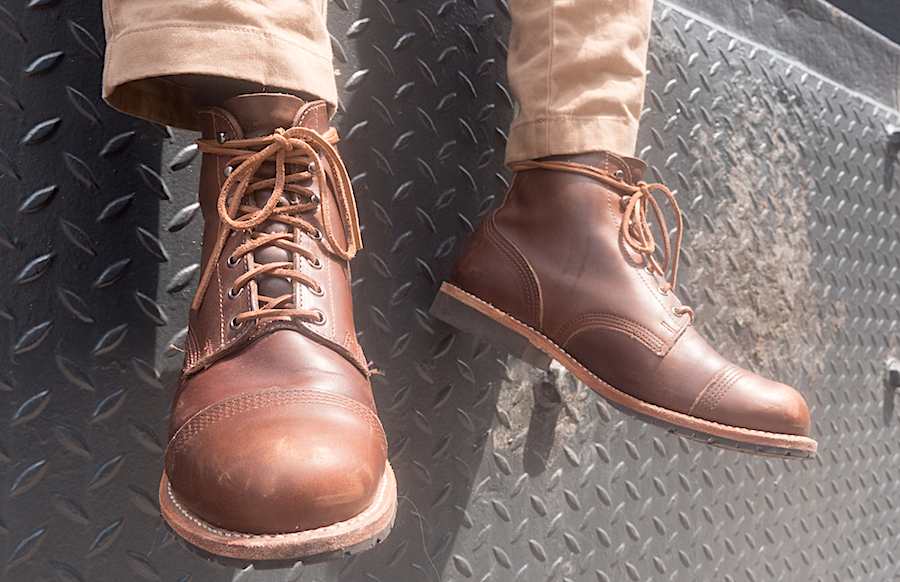 Thorogood 1892 boots dangling