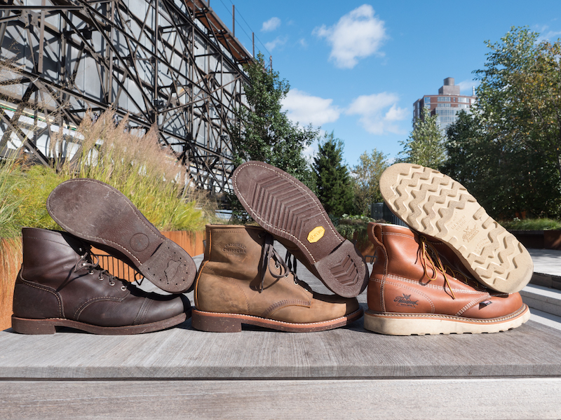 red wing chippewa thorogood sole