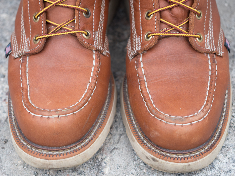 Thorogood moc toe