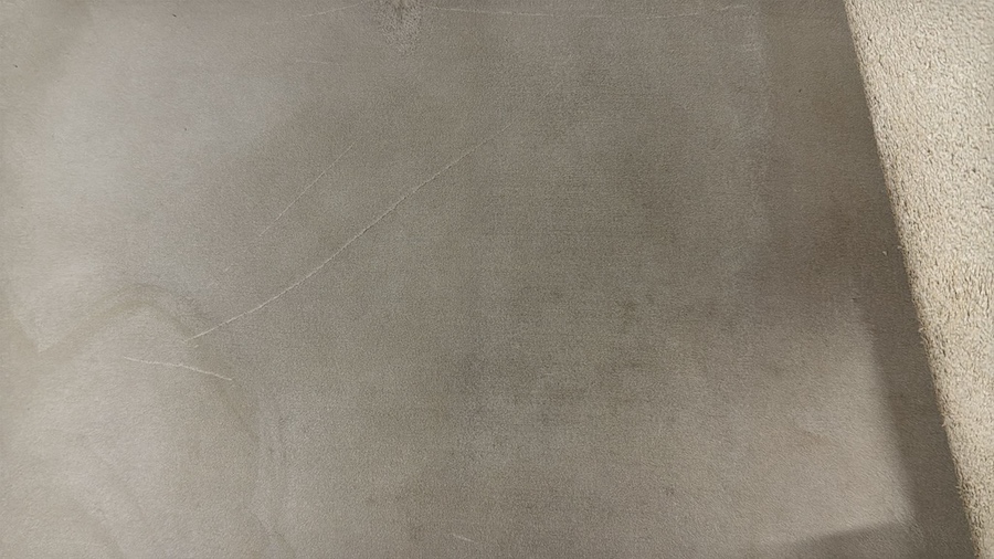 Nubuck leather imperfection