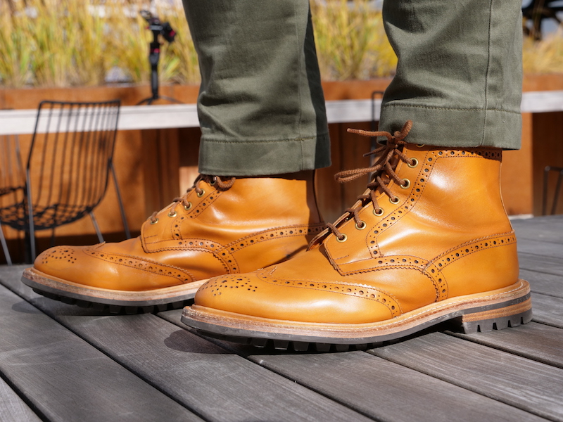 Trickers Stow Boot sun