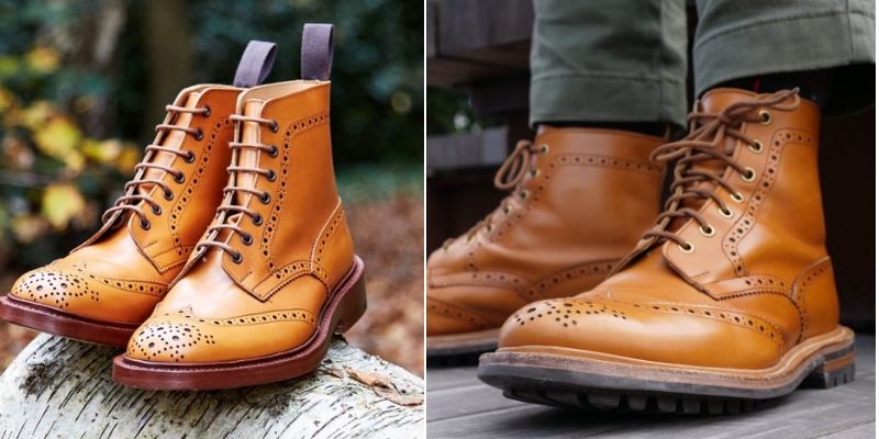 Trickers division road stow boot