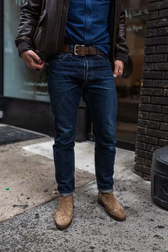 pure blue japan fades jeans selvedge