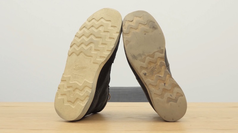 red wing vs danner soles