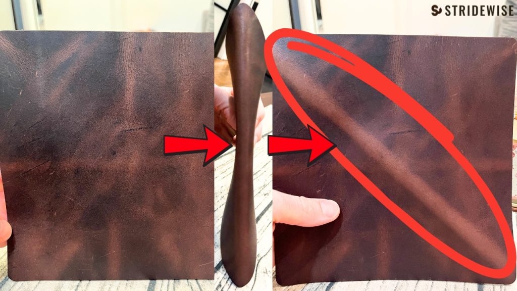 What is pull up leather