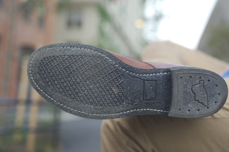 Red wing merchant boot sole