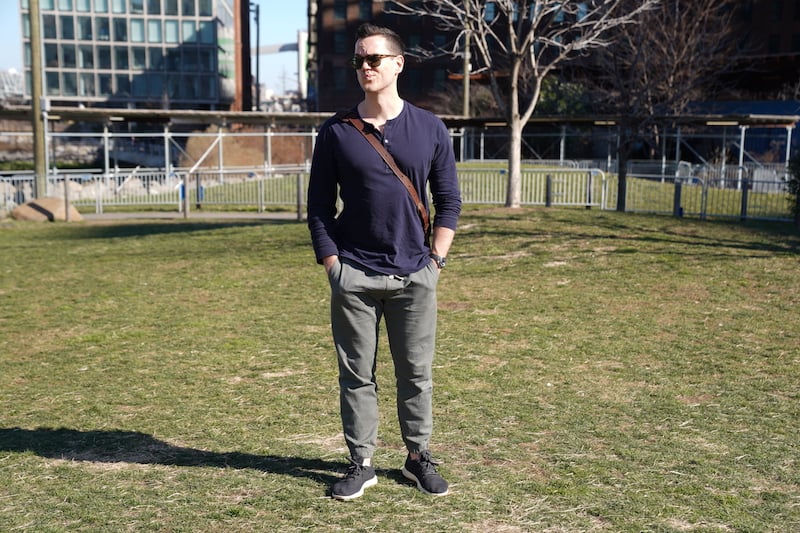 allbirds wool runner outfit