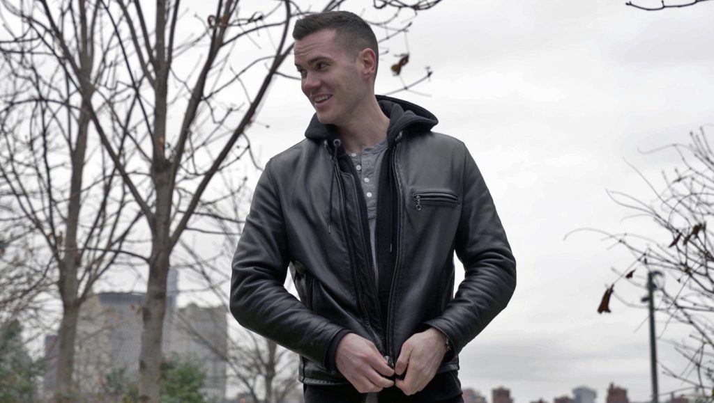 schott cafe racer leather jacket hoodie 2