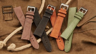 calfskin leather watch straps