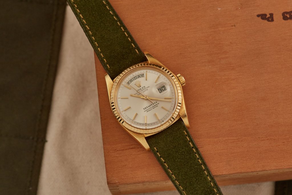 suede watch strap