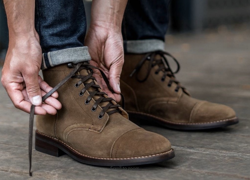 Casual suede boot thursday