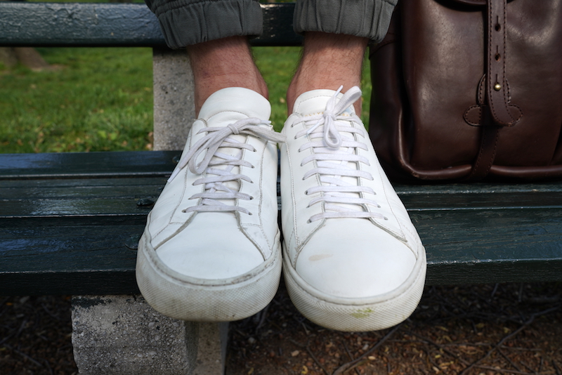 oliver cabell vs common projects front view