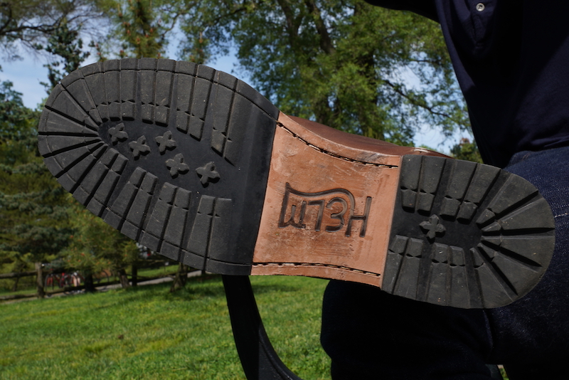 helm holt boot sole