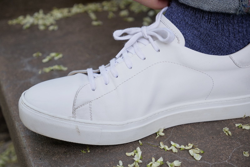 idrese nuno sneakers after wear