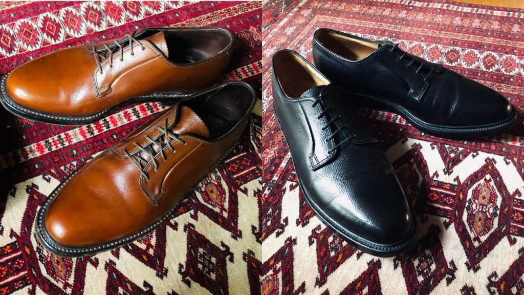 Florsheim Imperial 93603 Tan Plaintoe and 92611 Black Plaintoe