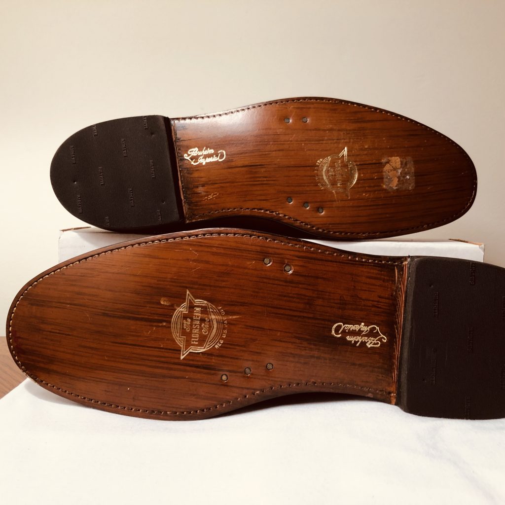 Florsheim NOS sole with Reheel