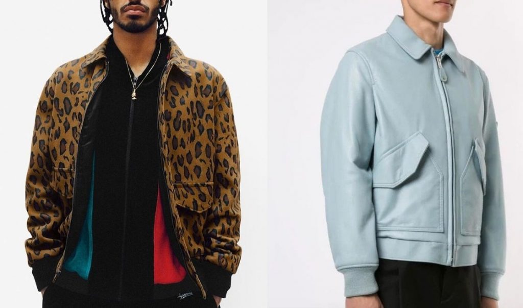 schott nyc supreme bomber