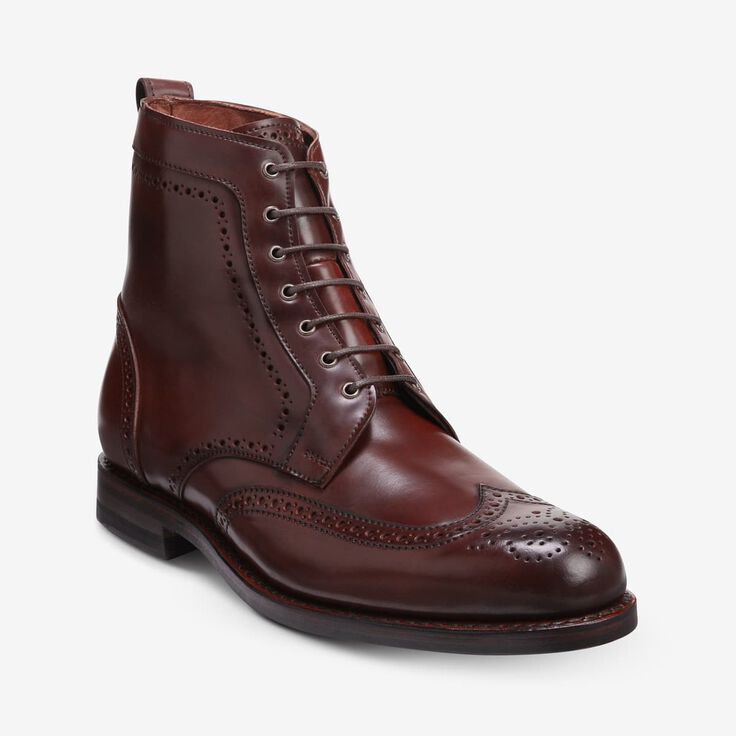 AE Dalton Wingtip Boot in Chili Shell