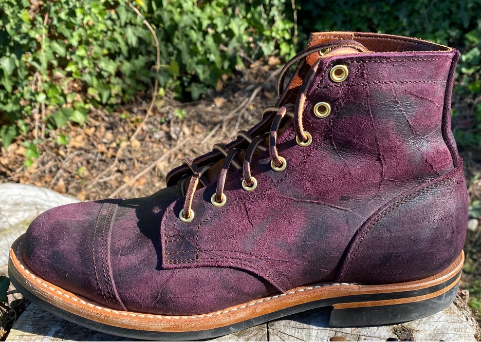 Truman Black Burgundy Rambler Leather 4