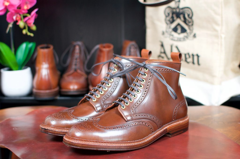alden ravello cordovan wingtip