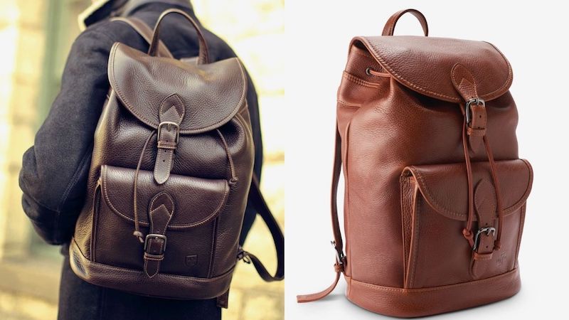 allen edmonds front pocket backpack
