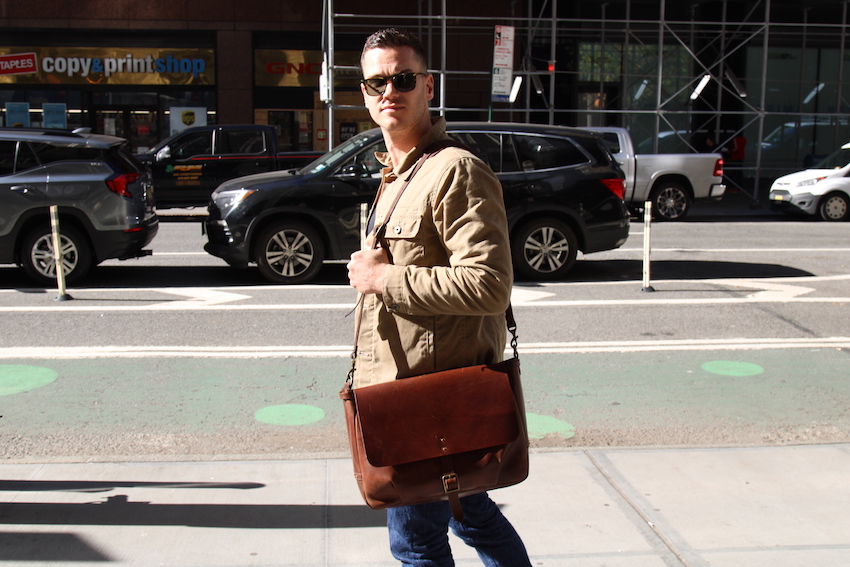 satchel and page mailbag model