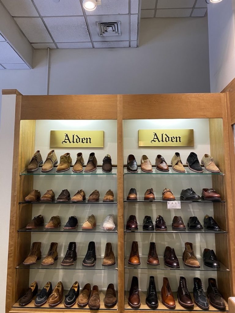 Alden NY Calf and Suede