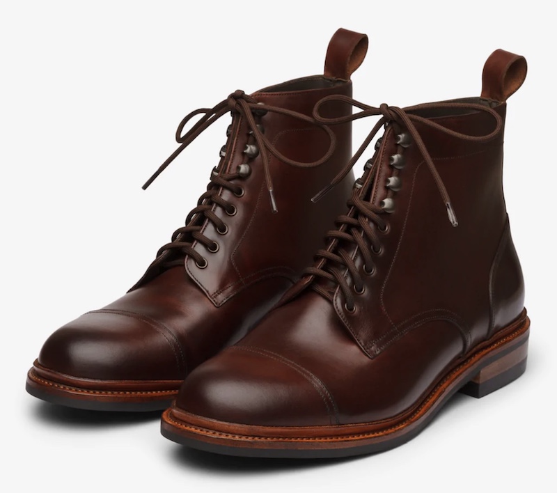 bridlen cap toe boots
