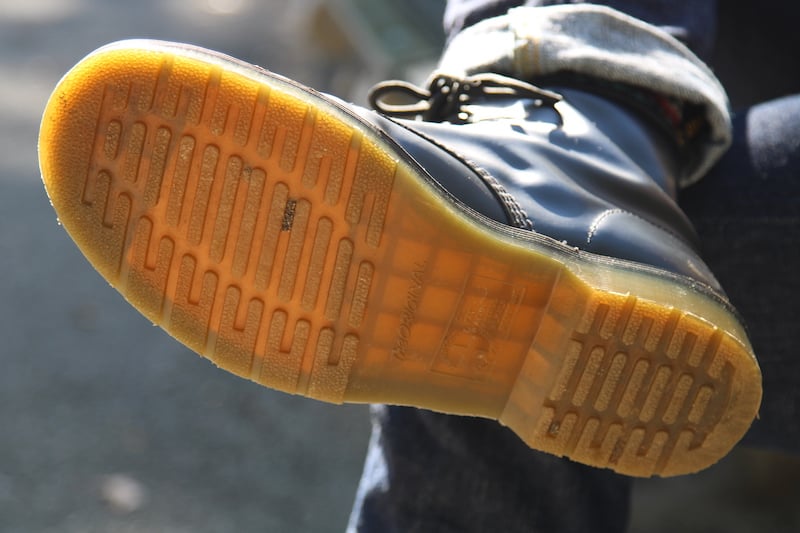 dr martens rubber sole
