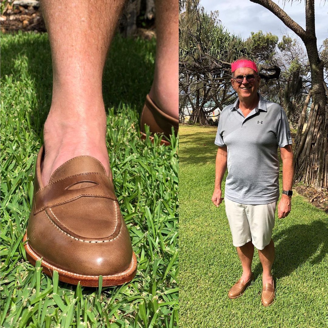grant stone penny dune loafer