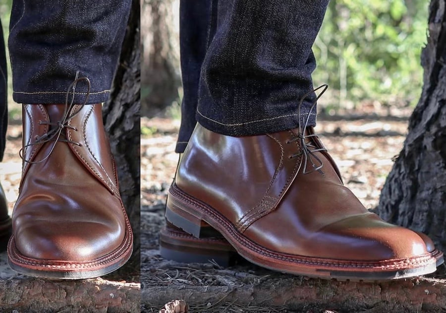 Alden cordovan chukka