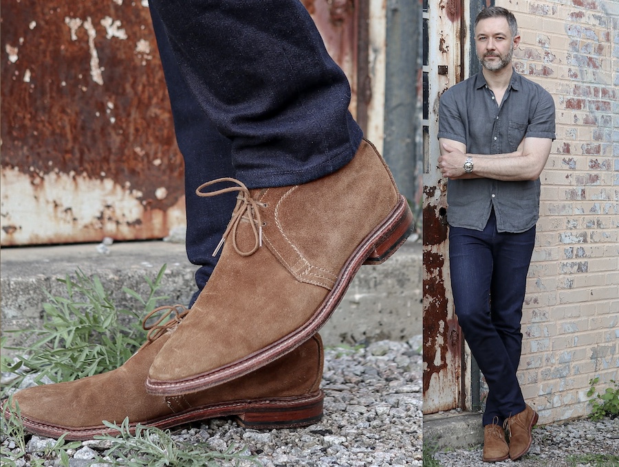 Alden suede chukkas