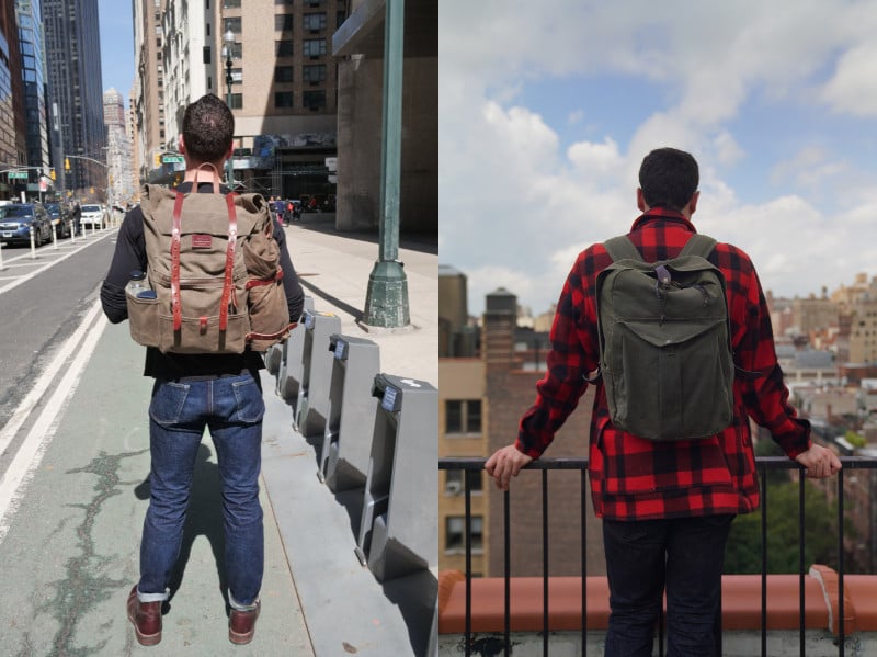 bradley mountain wilder side by side with the filson journeyman