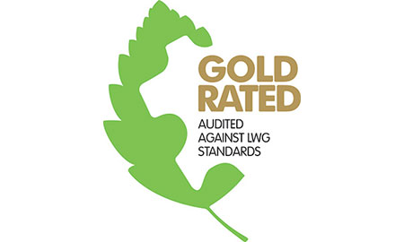 leather working group gold rating