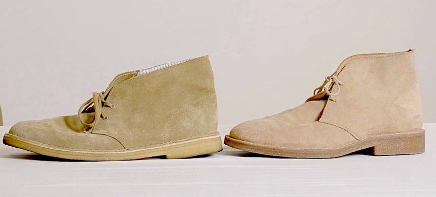 Thursday boots vs clarks desert boot