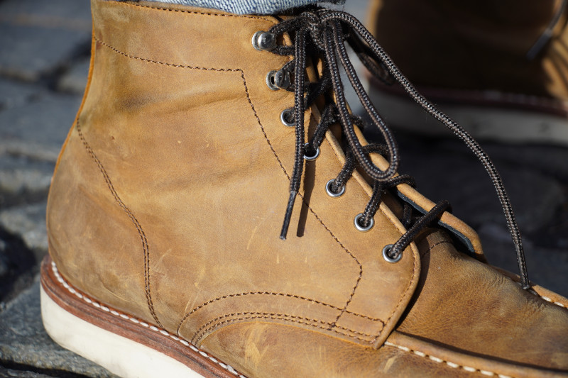 Thursday Diplomat Leather Up Close