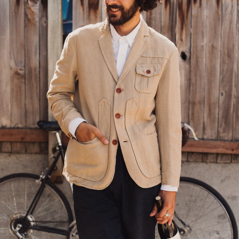 Capalbio Linen Blazer