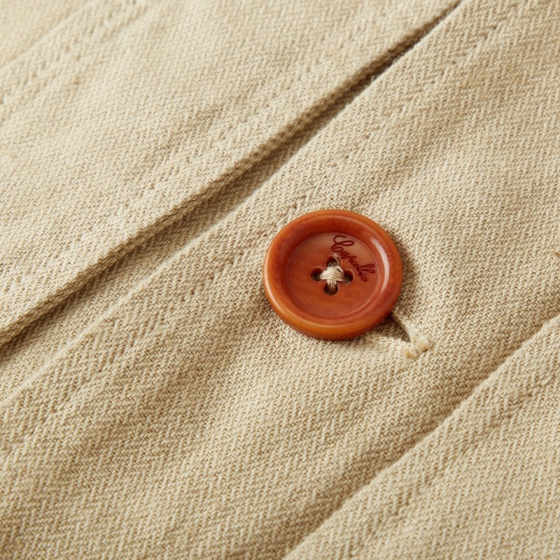 capalbio linen blazer fabric