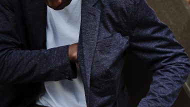 proof wool lightweight travel blazer